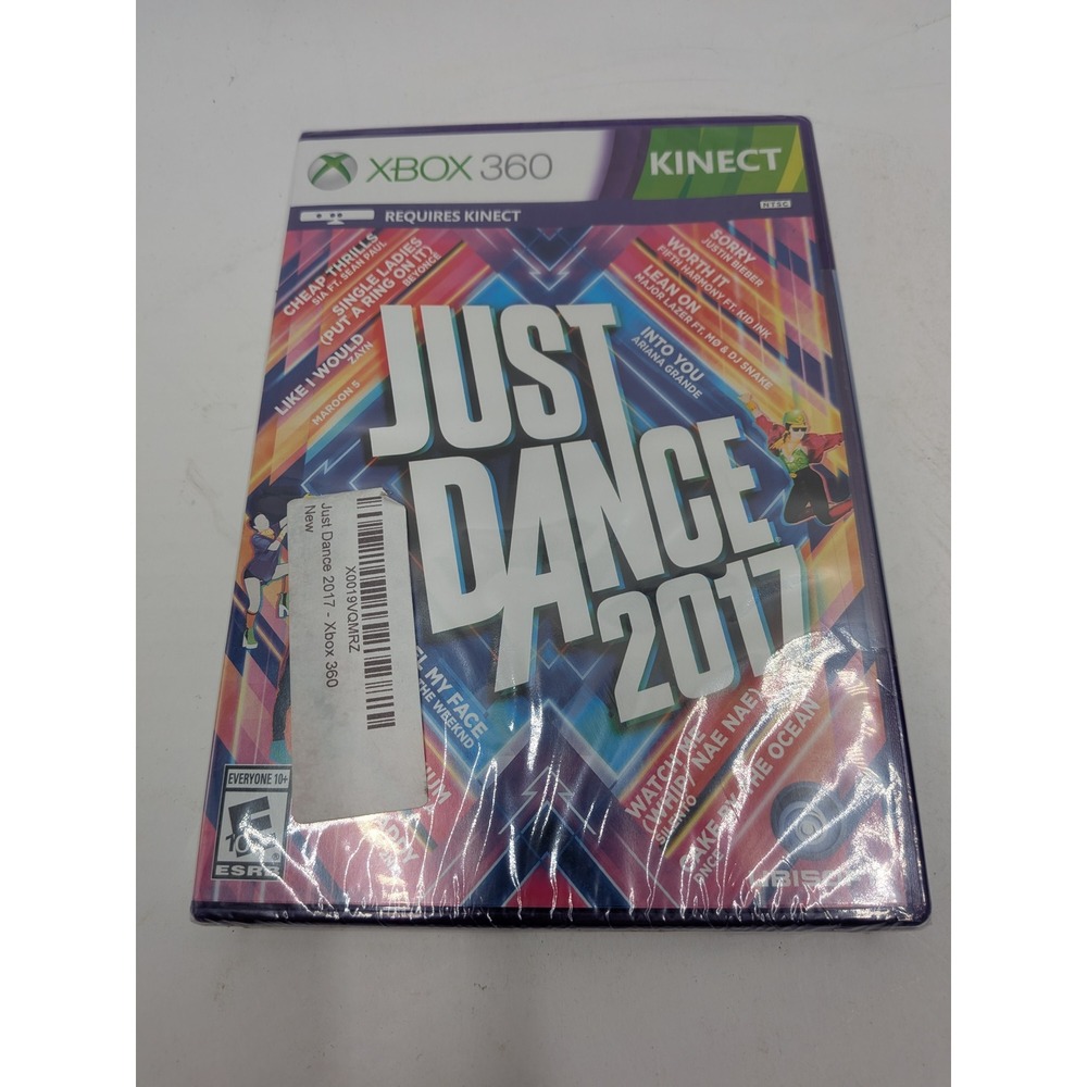 Just Dance 2017 Xbox 360 Kinect Game New Factory Sealed Ubisoft NTSC